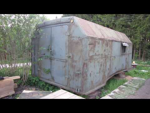 Видео: Каркасный КУНГ СССР #1. Обзор исходного состояния...