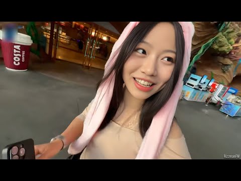 Видео: Энзай и Сюсю с Арифом в парке аттракционов #1 | Enzzai