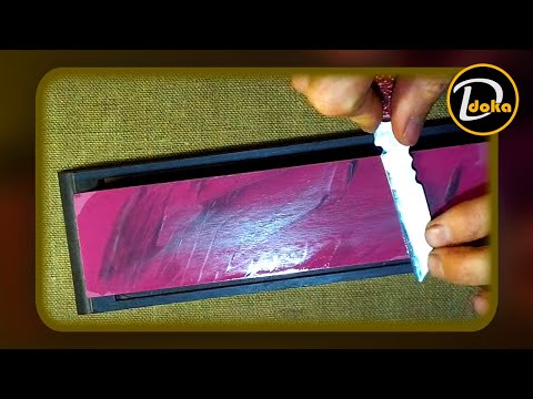 Видео: Как быстро заточить нож на рубиновой керамике. Заточка s-образного лезвия