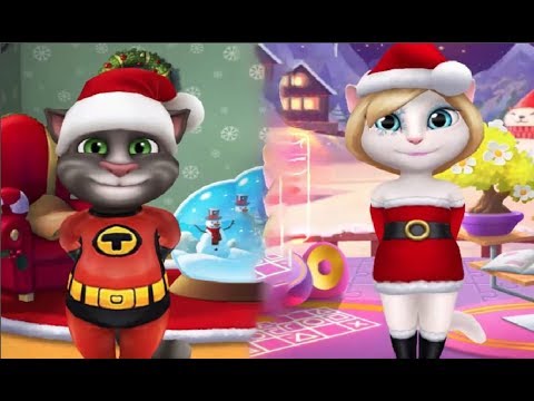 Видео: МОЙ ГОВОРЯЩИЙ ТОМ И ГОВОРЯЩАЯ АНДЖЕЛА Маскарад