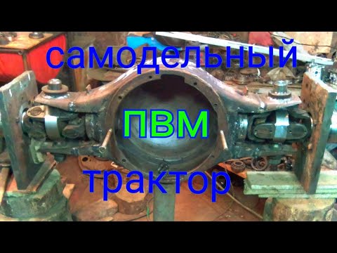 Видео: Передний ведущий мост, шкворня.