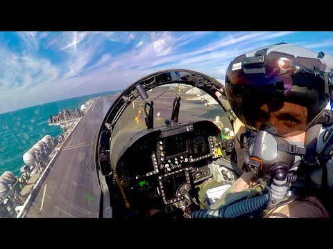 Видео: Посмотрите, как на самом деле выглядит запуск авианосца с катапульты