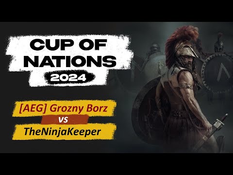 Видео: Турнир ➤Cup of Nations 2024: ROME 2 TOTAL WAR ◉ [AEG] Grozny Borz vs TheNinjaKeeper (cart vs mase)