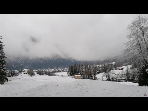 Видео: ПЕШАЯ ПРОГУЛКА К ВОДОПАДУ В АВСТРИИ😍🌨️ | #433