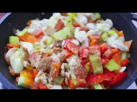 Видео: ЕШЬ НА УЖИН и ХУДЕЙ. Вкусное овощное РАГУ С КАБАЧКАМИ и с курицей. РЕЦЕПТЫ ПП.