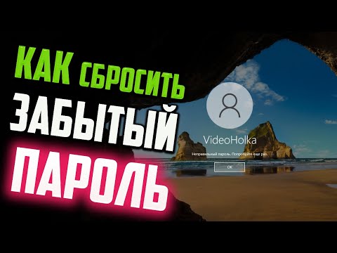 Видео: Как сбросить забытый пароль в Windows 10 без потери данных