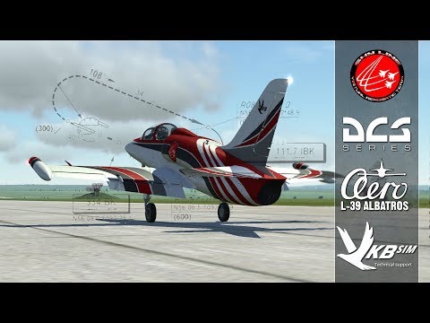 Видео: DCS World VAT Skyline L-39 №1 - Запуск, руление, полет по кругу.