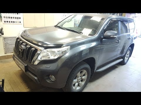 Видео: Toyota LC Prado 150 - Замена штатного звука - часть 1