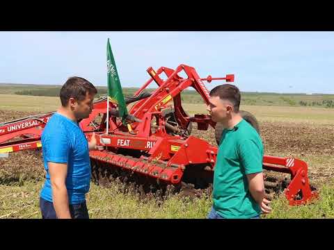 Видео: Отзыв о дисковой почвообрабатывающей машине  ДПМ  «Универсал-Т»