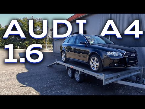 Видео: Audi A4 1.6 2007/ Осматриваем, покупаем, забираем / Автомобили из Германии