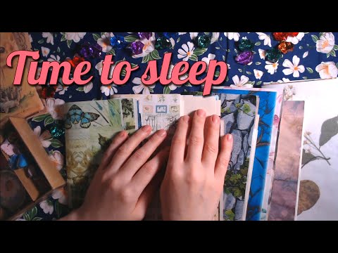 Видео: Junkbook АСМР / ASMR шуршание бумагой. 📖 Шептание ☕🍪
