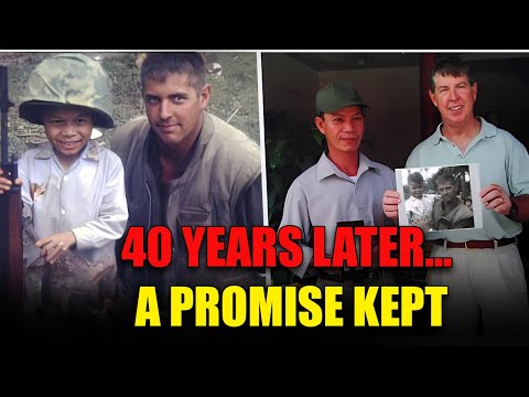 Видео: Американский ветеран вернулся во Вьетнам спустя 40 лет, чтобы выполнить обещание, данное вьетнамс...