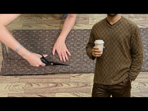 Видео: 😱От ткани до мужских рубашек! Вы не поверите, что я сшила эту рубашку сама!