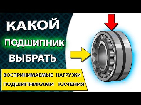 Видео: Воспринимаемые нагрузки подшипниками качения. Выбираем подшипник правильно