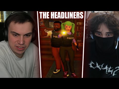 Видео: ГЛЕБ ИГРАЕТ В The Headliners (Ростик, Лиза, Танкзор) | Sasavot