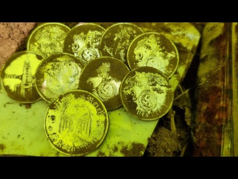 Видео: ШОК! Выкопал клад Третьего рейха.