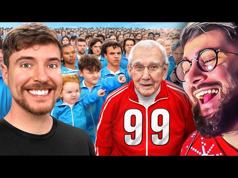 Видео: Люди от 1 до 100 Лет Решают, кто Выиграет $250,000 | РЕАКЦИЯ на MrBeast