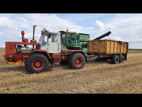 Видео: Уборка Яровой!Дон 1500б убрал 110 га что сним стало?