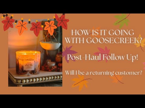 Видео: 🍁Свечи Goosecreek — как дела? Отзывы после доставки! Куплю ли я их ещё?