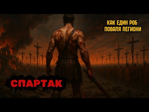 Видео: Спартак: Робът, който разтърсва Рим - Тъмната История