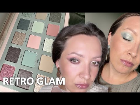 Видео: RETRO GLAM Natasha Denona / Обзор и МНОООГО макияжей/ Marigudik