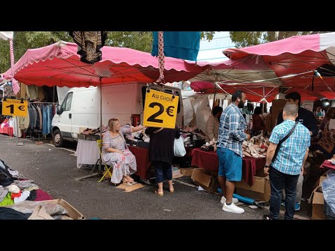 Видео: 53.На барахолке в пригороде Парижа. Обзор и примерка. Люкс. Сумки и одежда.#барахолка #secondhand