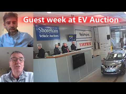 Видео: Онлайн-аукцион электромобилей со специальным гостем «Мистером EV»!