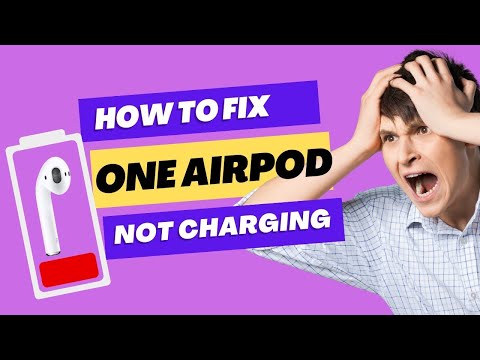 Видео: Как исправить ошибку «один наушник AirPods не заряжается»