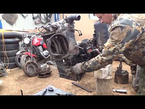 Видео: трактор Т 30\/снял коленвал///дефектовка\/tractor T 30\ / removed the crankshaft