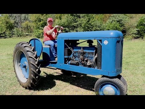 Видео: Прототип трактора Chevrolet 1946 года, собранный из деталей грузовиков Chevrolet! Классический тр...