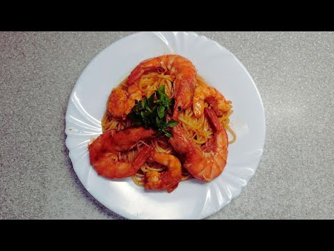 Видео: Гаридомакаронада / Макароны с креветками 🦐 / Греческая кухня / Просто и вкусно 😋