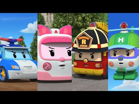 Видео: Робокар Поли - Уроки безопасности с Эмбер - Уроки безопасности на улице | Мультфильмы для детей