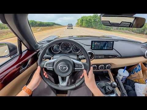 Видео: Дорожное путешествие Mazda Miata 2025 года в честь 35-летия — каково это?