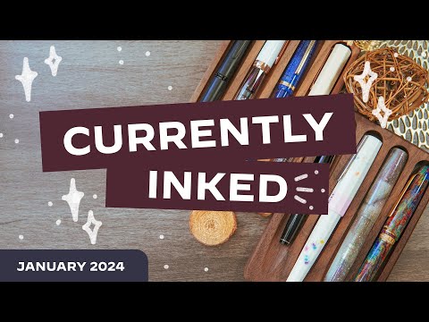 Видео: Новогодние пары ручка + чернила! · Ручки Pilot, TWSBI, BENU, Esterbrook, Sailor, Diamine и Handtu...