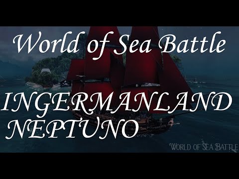 Видео: World of Sea Battle. Пофармил на Ingermanlande, привез ресурсы с Острова на Neptuno