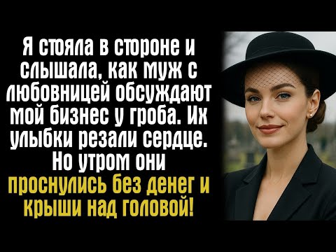 Видео: Я стояла в стороне и слышала, как муж с любовницей обсуждают мой бизнес у гроба… Их улыбки....