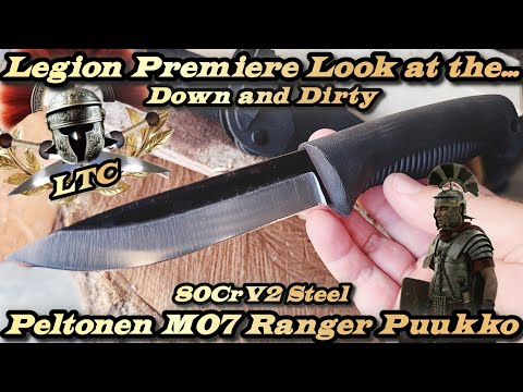 Видео: Премьера «Легиона»: Peltonen M07 Ranger Puukko из стали 80CrV2