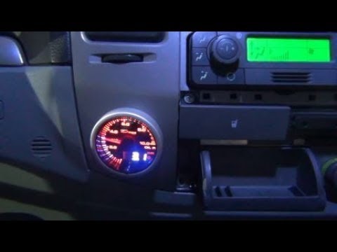 Видео: Установка указателя давления масла Depo Racing   на Газель Cummins/