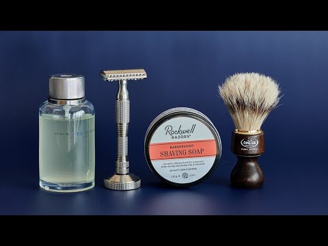 Видео: Smart Helix Apollo Light SS Safety Razor. Мыло Rockwell и кабан Omega | Бритьё с HomeLike Shaving