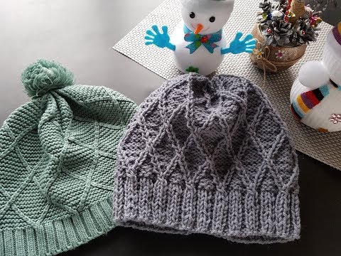 Видео: МК шапки "Квадрат". ПОШАГОВЫЙ и очень ЛЕГКИЙ (часть 2)