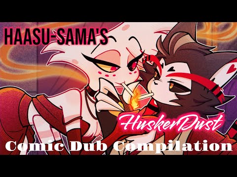 Видео: Подборка *HuskerDust* | Автор: HaasuSama (Comic Dub) #hazbinhotel