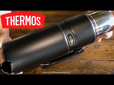 Видео: Обзор THERMOS Matte Black 2,0L