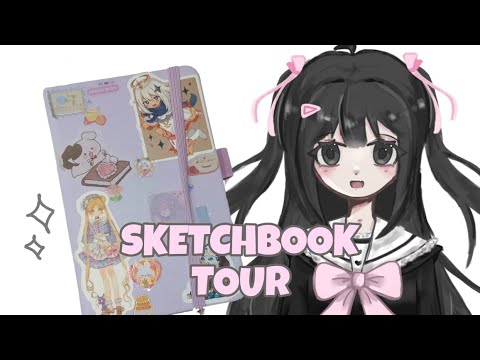 Видео: Обзор на скетчбук || Sketchbook tour
