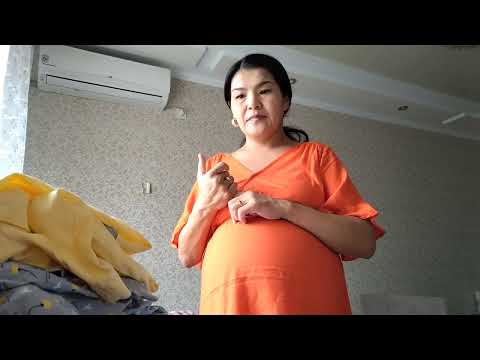 Видео: Послеродовая сумка в роддом на естественные роды қазақша