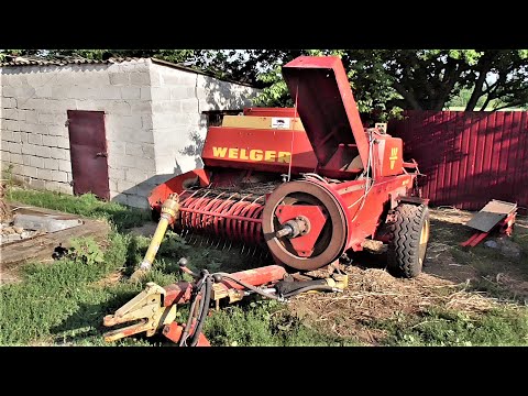 Видео: ЗАСТУЧАЛ  Пресс Подборщик WELGER AP 42 !  Ремонт и Причина СТУКА  !