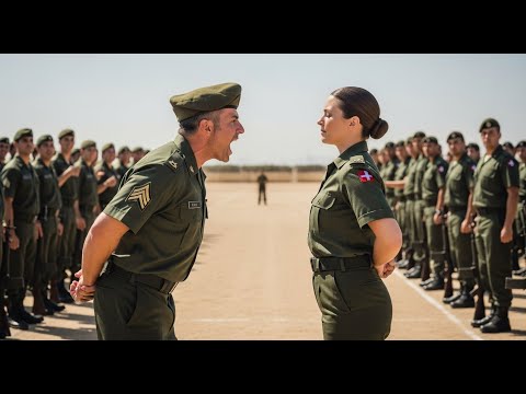Видео: На плацу сержант закричал на девушку — не знал, что это ИНСПЕКТОР СТАВОК