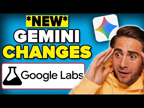 Видео: БЕСПЛАТНЫЕ НОВЫЕ обновления Google Gemini просто ПОТРЯСАЮЩИЕ 👀 (Новые лаборатории Google)