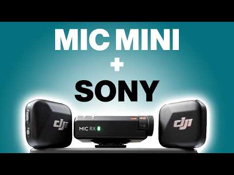 Видео: Как настроить DJI Mic Mini на камере Sony — Настройки для потрясающего звука