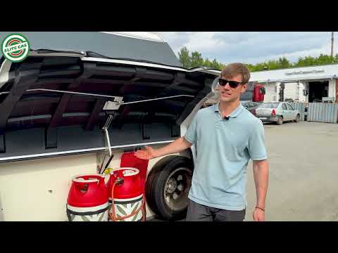 Видео: Дом на колесах на газе