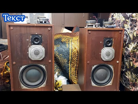 Видео: Замена сч в 35ас ,финал. текст 35ас-021, Las 125 , Visaton sc13 , Ivolga CS 2.5, 25гдн-3 , 4гд-8е